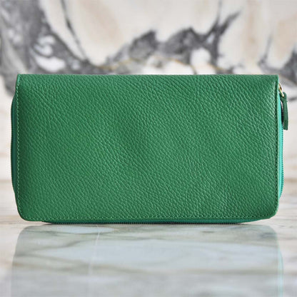 Porta Pasaporte Familiar Verde Jade Floter