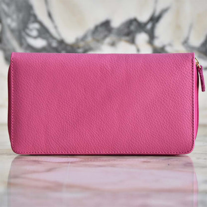 Porta Pasaporte Familiar Fucsia Floter