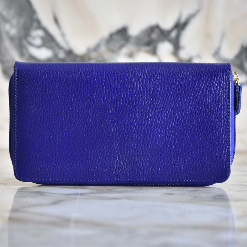 Porta Pasaporte Familiar Azul Rey Floter